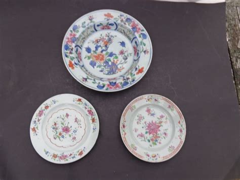 Plato Famille Verte Porcelana Flores Familie Catawiki