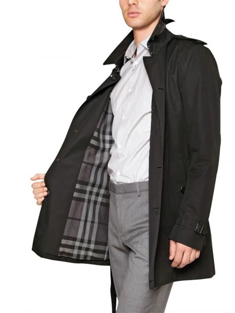 Burberry Trench Coat Black Men