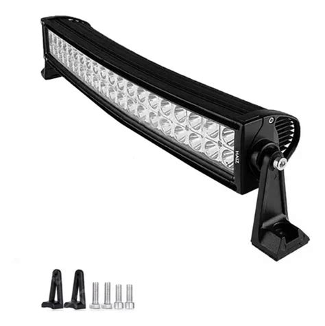 Barra De 40 Led 120w 59cm Curva Off Road 12v 24v Spot 4x4