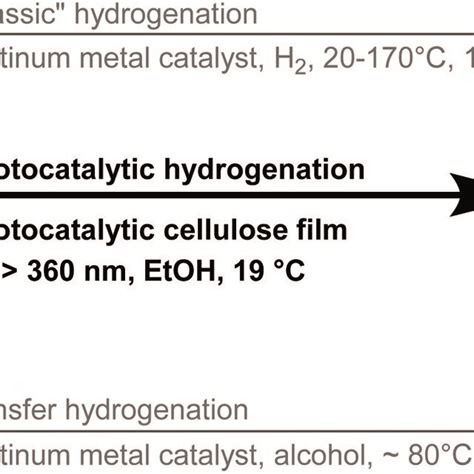 Three Different Types Of Hydrogenation Reaction Of Acetophenone Acp