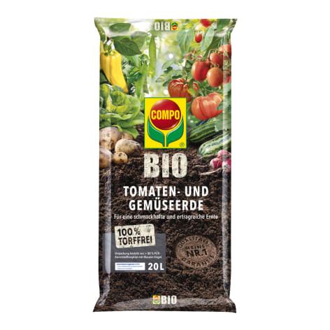 COMPO BIO Tomaten und Gemüseerde torffrei