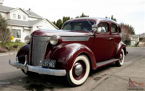 1937 Desoto Sedanburgandy 4 Door Original Chevydodgeford19361938