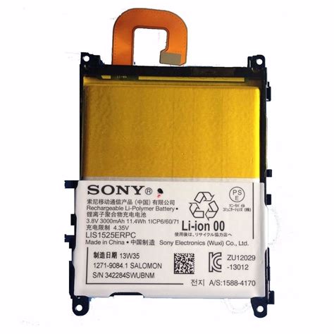 Pila Bateria Sony Xperia Z1 Original C6903 C6902 C6906 105 00 En