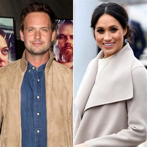 Patrick J. Adams Recalls Meghan Markle Seeing Him Naked on Stage | Us ...