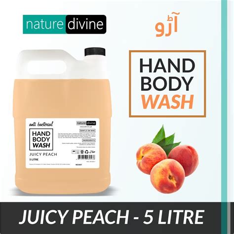 5 Litre Nature Divine Antibacterial Juicy Peach Hand Wash Hand Soap