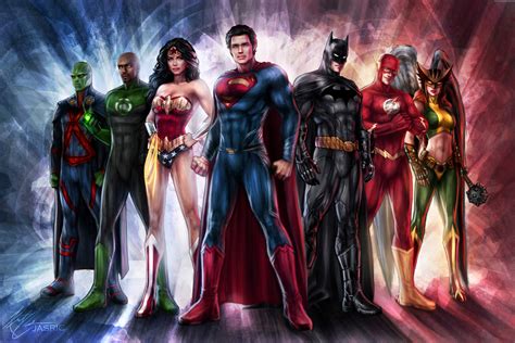 1920x1080 resolution | DC Justice League illustration HD wallpaper ...