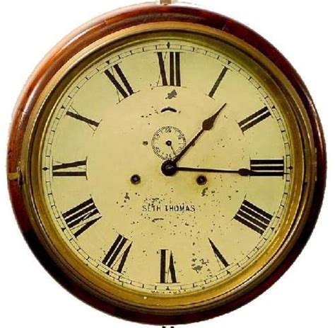 Seth Thomas 8 Day Lever Wall Clock Price Guide