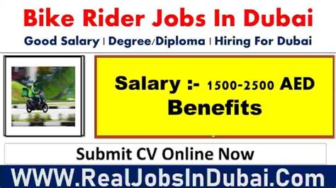 Bike Rider Jobs In Dubai Abu Dhabi Realjobs