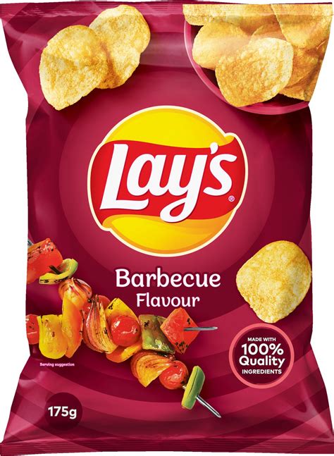 Lay's Barbecue 175 g. - CHIPS & DIP - VIN MED MERE .DK