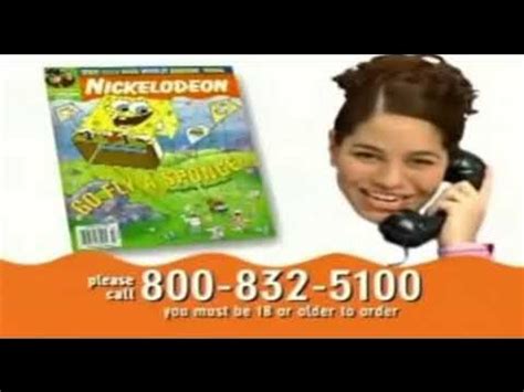 {Nickelodeon} [Magazine] [Commercial] [2003] [-] (06) - YouTube