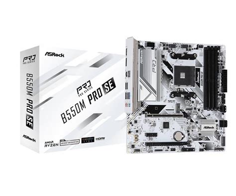 ASRock B550M PRO SE: Günstiges weißes AM4-Mainboard für Ryzen 5000