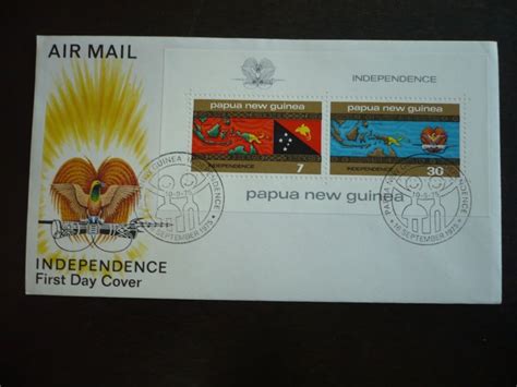 Postal History Papua New Guinea Scott 424a First Day Cover