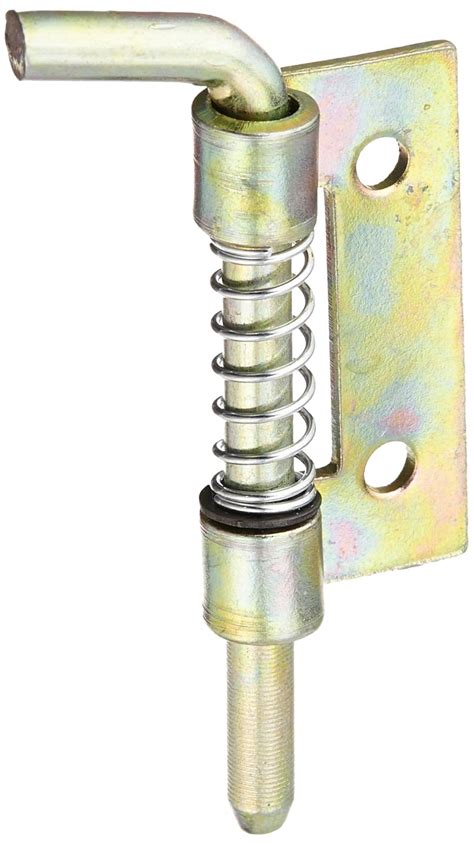 Hardware Spring Loaded Metal Security Barrel Bolt Latch 2 Long Home Improvement