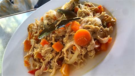 Escabeche De Pollo Delicioso VAMOS A COMER YouTube