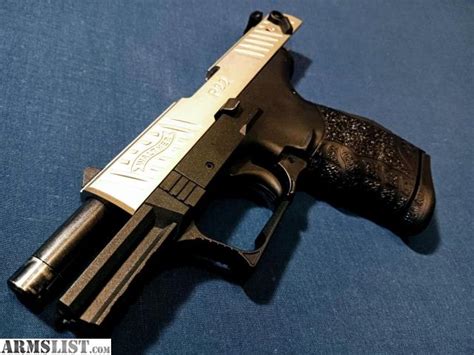 Armslist For Saletrade Walther P22 22lr Nickel Slide