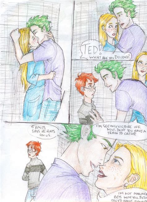 Seeing Her Off By Burdge On DeviantArt Harry Potter Comics Harry