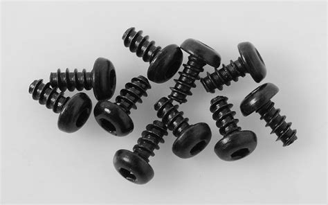 Button Head Self Tapping Screws M3 X 6mm Black Z S1574