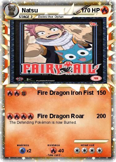 Pokémon Natsu 1426 1426 Fire Dragon Iron Fist My Pokemon Card