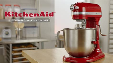 Kitchen Aid Commercial Stand Mixer Youtube