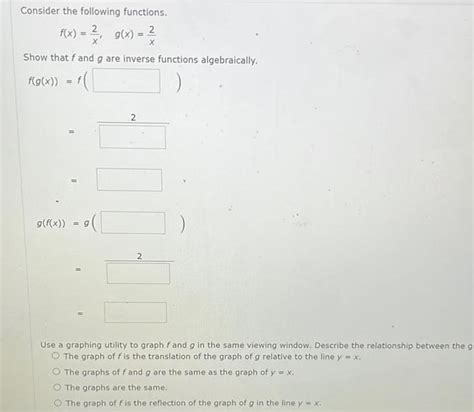 [answered] Consider The Following Functions F X G X 2 X Show That F And Kunduz