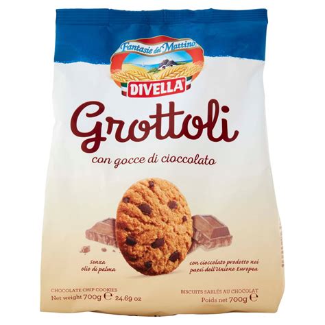 FROLLINI CON GOCCE DI CIOCCOLATO GROTTOLI DIVELLA GR 700 L Ecommerce