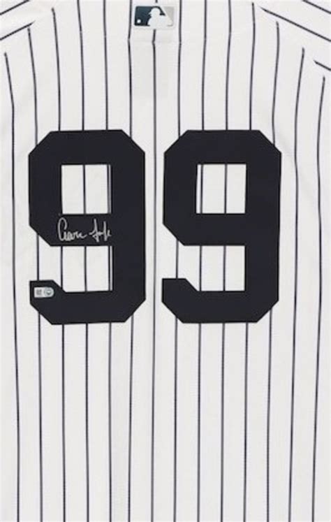 Aaron Judge Autographed Yankees Authentic Jersey | MLB Auctions