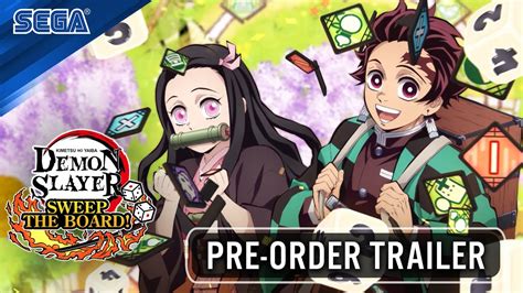 Demon Slayer Kimetsu No Yaiba Sweep The Board Chegar Ao Nintendo