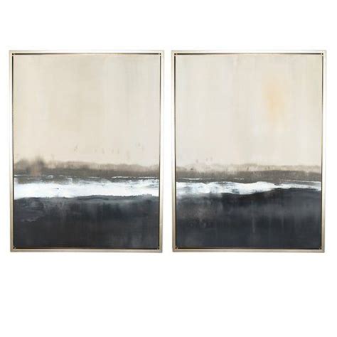 Benson Cobb The Crossing Diptych Diptych The Crossings Mixed Media