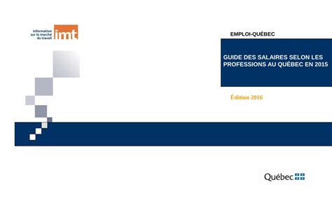 PDF GUIDE DES SALAIRES SELON LES PROFESSIONS Creca Net GuideSalaire