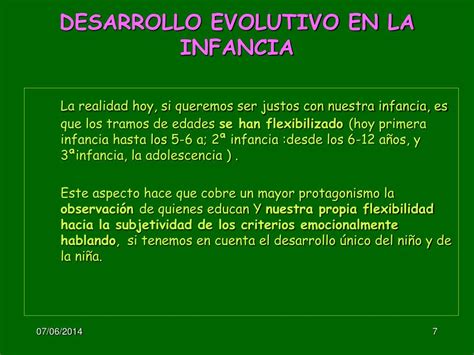 Ppt El Desarrollo Evolutivo En La Infancia Del NiÑo De 3 6 AÑos