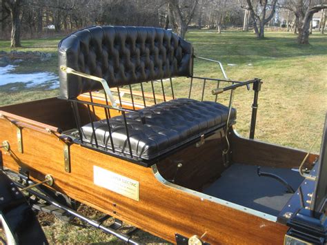 leather-seat-1902 Electric Studebaker Delivery Carriage | William ...