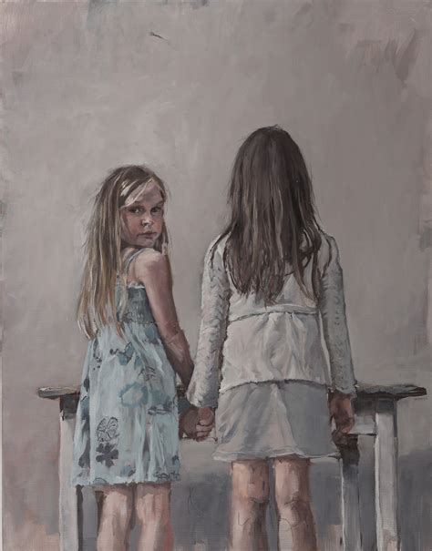 Mädchen und Tisch 90 x 70 cm Öl Lnw 2021 Lars Möller