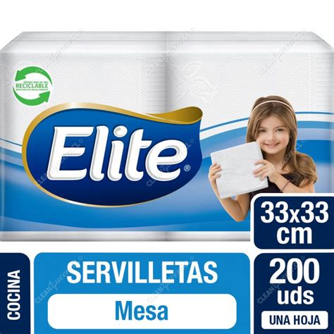 Servilleta Elite Mesa X Cm Unid Clean Queen