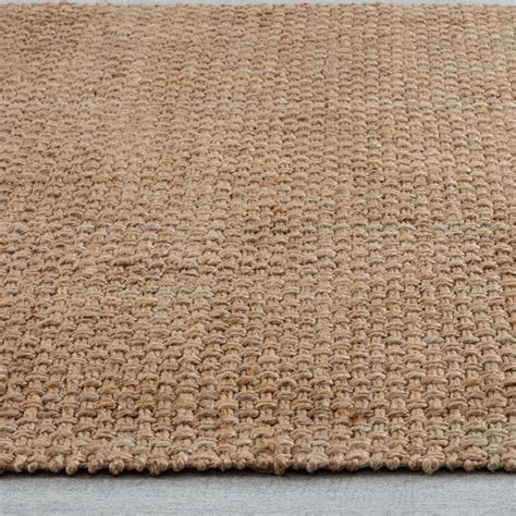 Madalene Hand Loomed Jute Sisal Brown Rug Joss Main