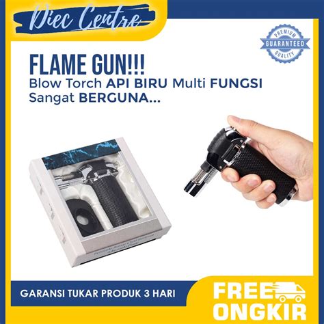 Mancis Korek Api Gas Butane Torch Model Flame Gun Shopee Indonesia