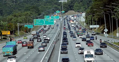 Trafik Perlahan Di Beberapa Lebuh Raya Utama Harian Metro