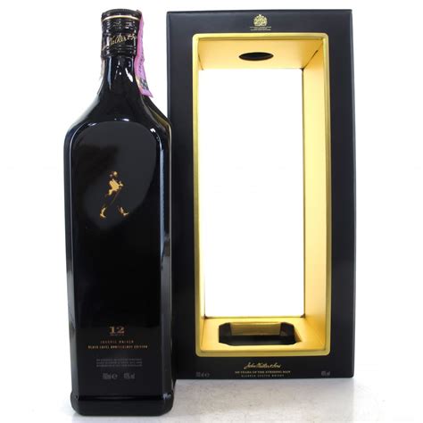 Johnnie Walker 12 Year Old Black Label Anniversary Edition Whisky