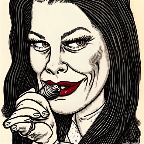 Caricature Of Liv Tyler By Robert Crumb Creative Fabrica