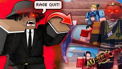 RAGE QUIT This NEW ROBLOX Anime Game Made Me Go INSANE AU