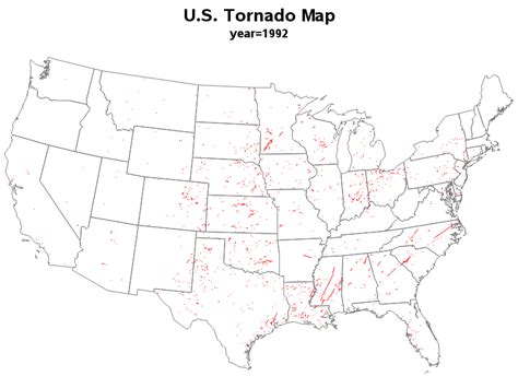 U.S. Tornado Maps