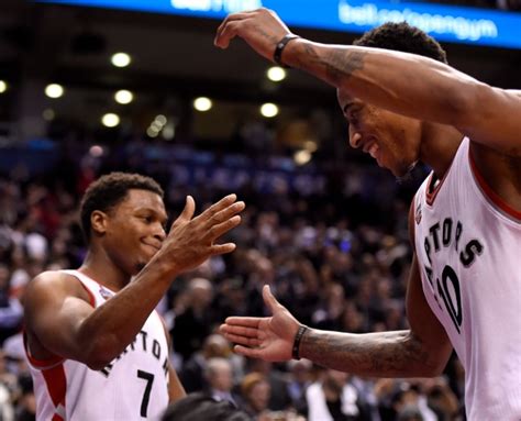 DeRozan And Lowry Combine For 61 Points In Raptors 112 100 Win Over