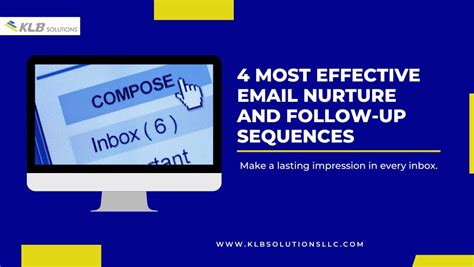 4 Most Effective Email Nurture And Follow Up Sequences KLB Solutions