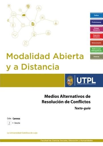 Métodos Alternativos De Resolución De Conflictos