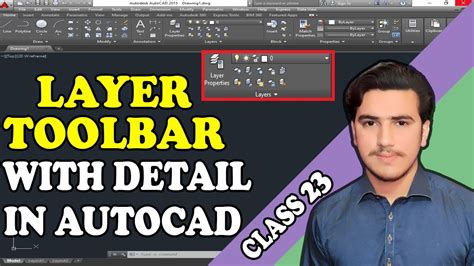 Layer Toolbar In Autocad Layer Toolbar With Detail In Autocad Class