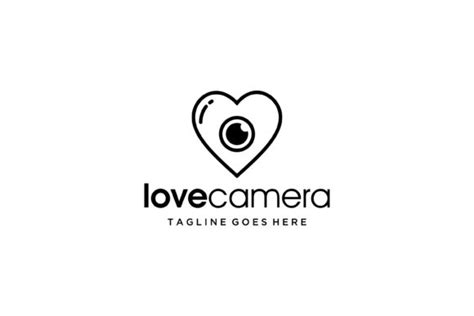 Love Photography Logo Graphic By Difa Graphic · Creative Fabrica