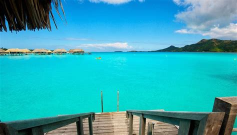 Diamond Overwater Villa South Beach Bora Bora Island Trunk Bay Bora