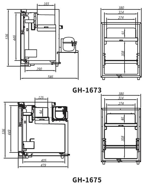 Brass Monkey Gh L Caraven Fridges With Freezer Zone User Manual