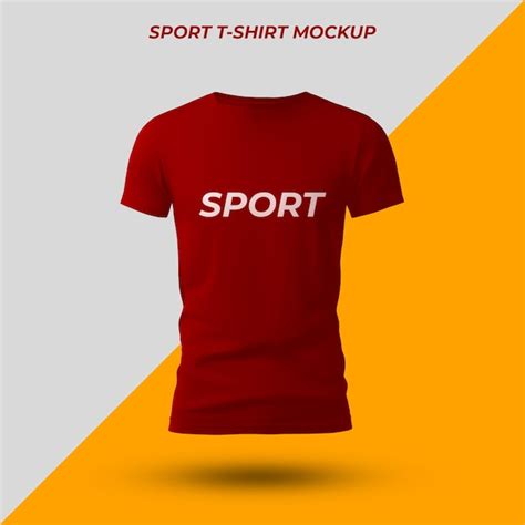 Premium Psd Psd Sport Tshirt Mockup