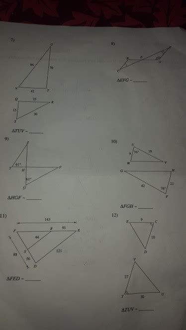 Solved Similar Triangles Du 140 Penis State Of The