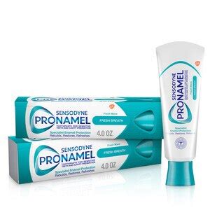 Sensodyne Pronamel Fresh Breath Enamel Protection Toothpaste for Sensitive Teeth and Cavity ...